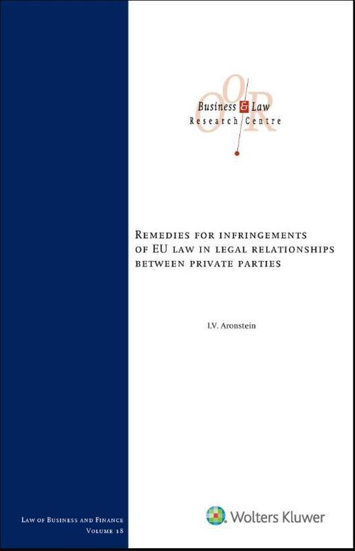 Wolters Kluwer Nederland B.V. Remedies for infringements of EU Law legal relationships between private parties