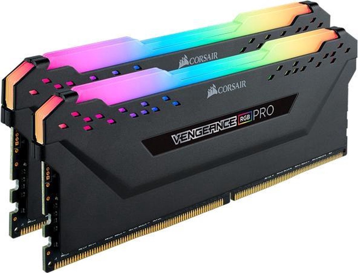 Corsair Vengeance RGB Pro 16GB DDR4 DIMM 3000 Mhz/15 (2x8GB) Black