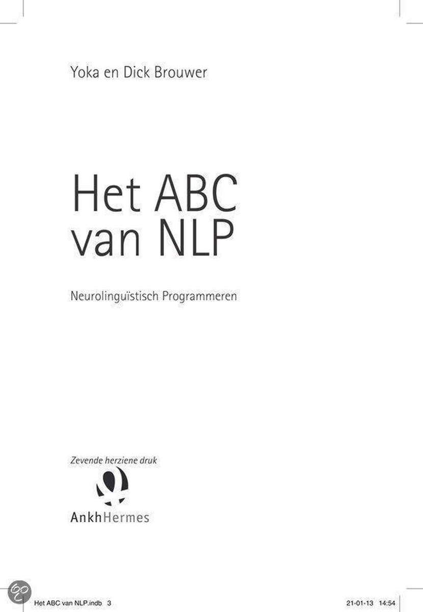 Het ABC van NLP