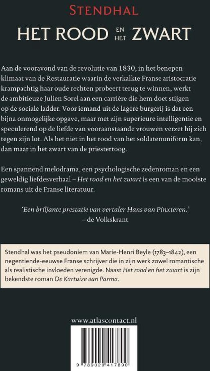 LJ Veen Klassiek Het rood en het zwart
