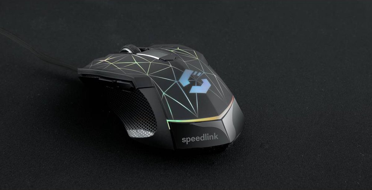 Speedlink RETICOS RGB Gaming Mouse - - Zwart