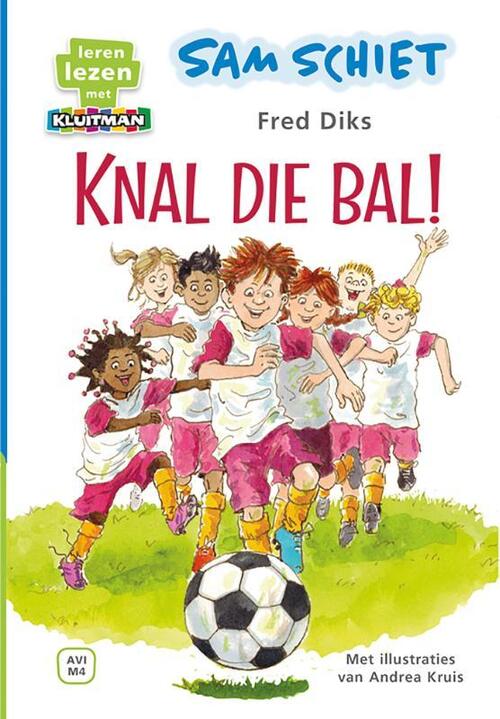 Sam schiet. Knal die bal!