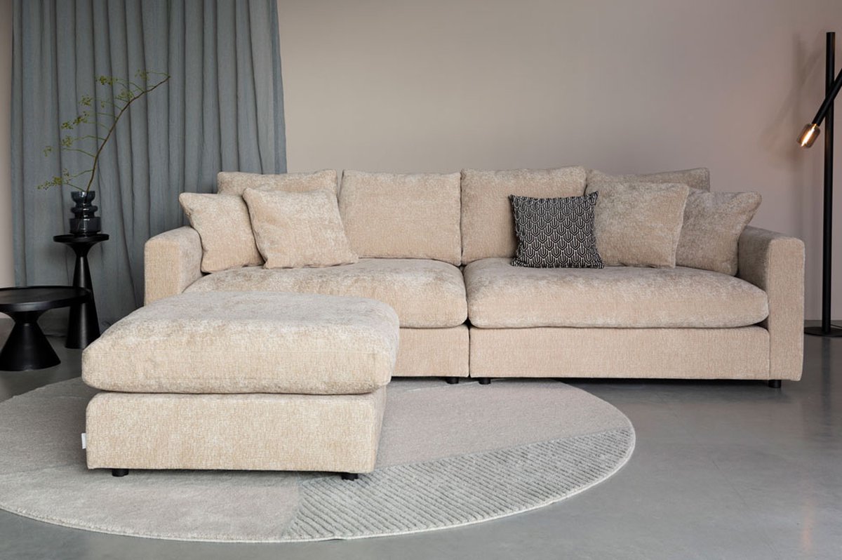 Zuiver Sense Hocker - Beige