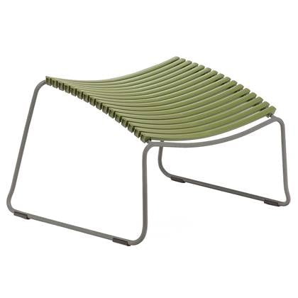 Houe Click voetenbank olive green - Groen
