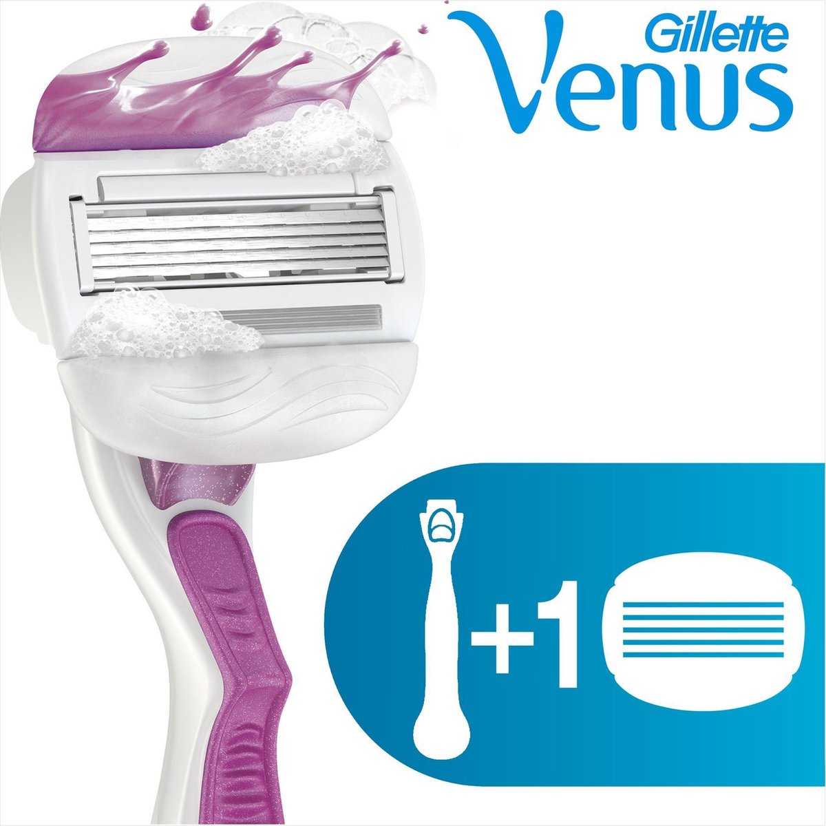 Gillette Venus & Olaz Sugarberry Scheerhouder + 1 Scheermesje