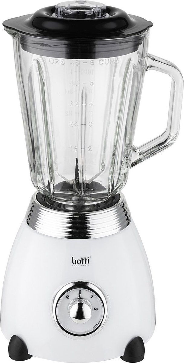 Botti Royal Line Professionele Blender Met 2 Snelheden 1.5l 500w Wit