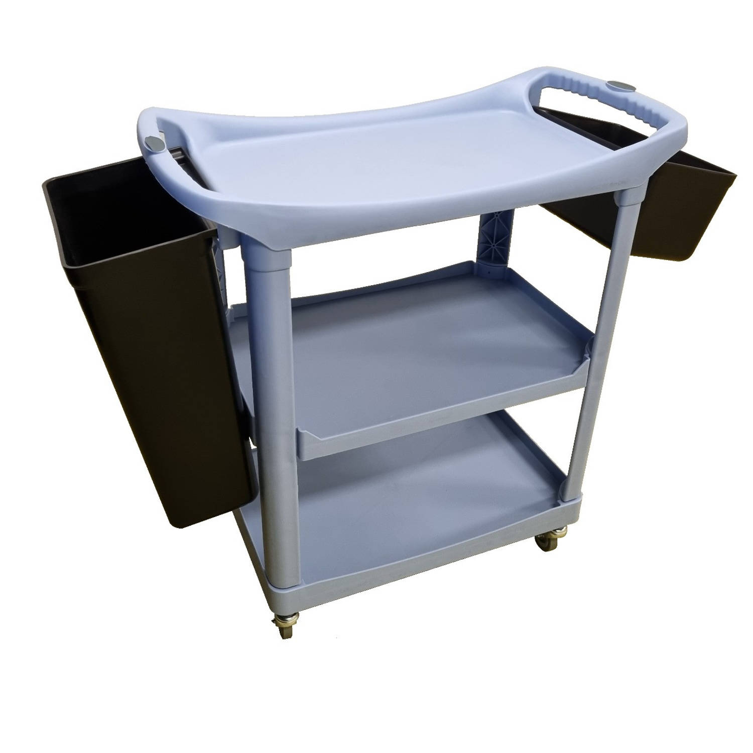 Shopmedia Kantine Trolley - Blauw