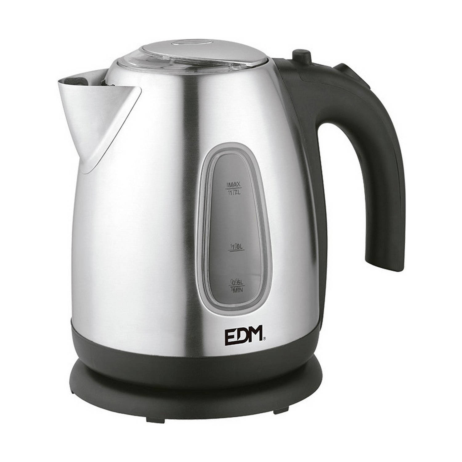 EDM Waterkoker Kettle Roestvrij Staal 2200 W (1,7 L)