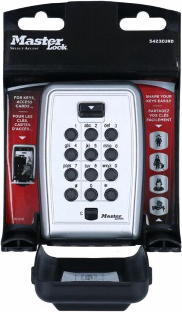 Masterlock Sleutelkluis Zonder Beugel - Zink