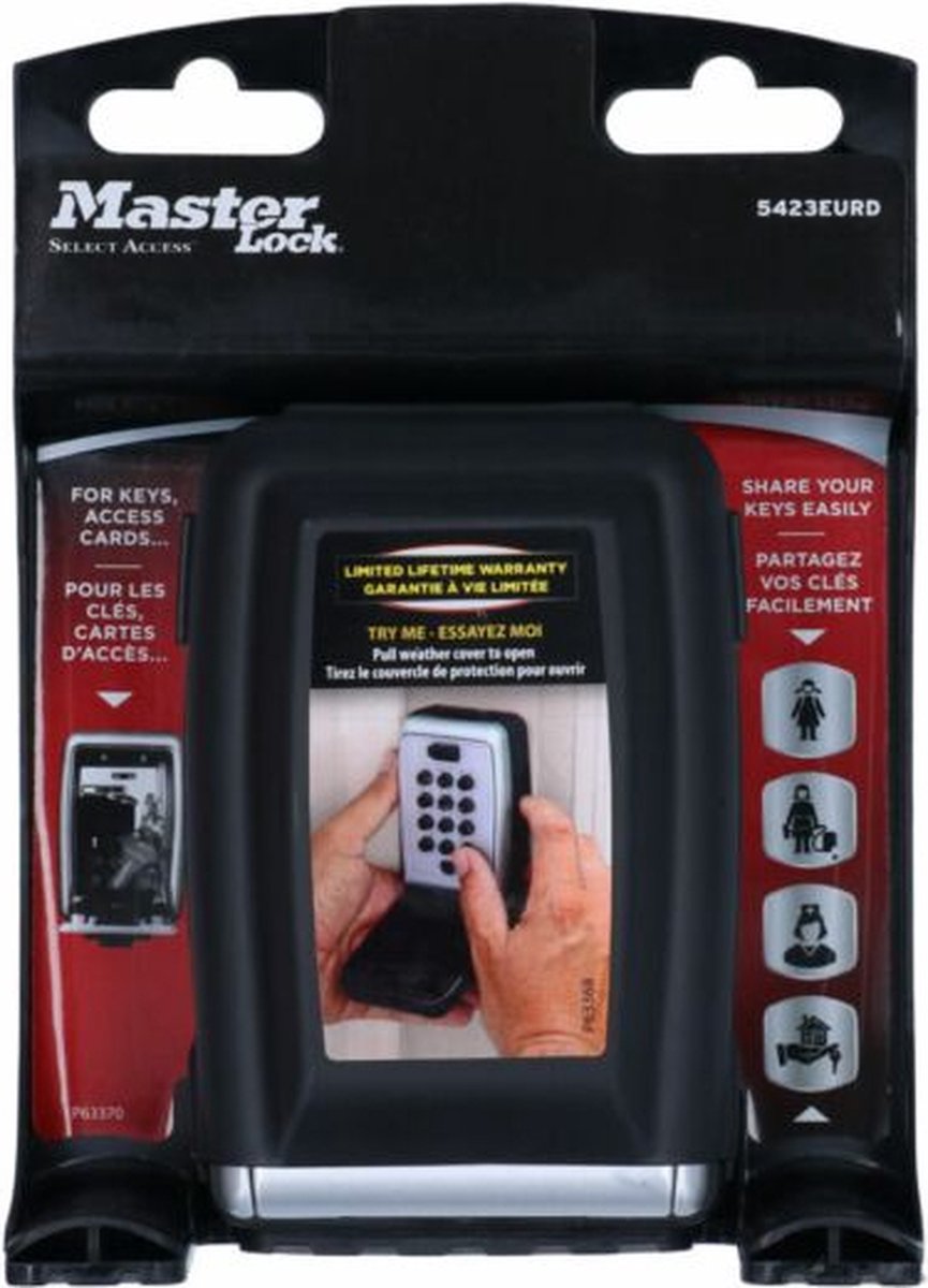 Masterlock Sleutelkluis Zonder Beugel - Zink