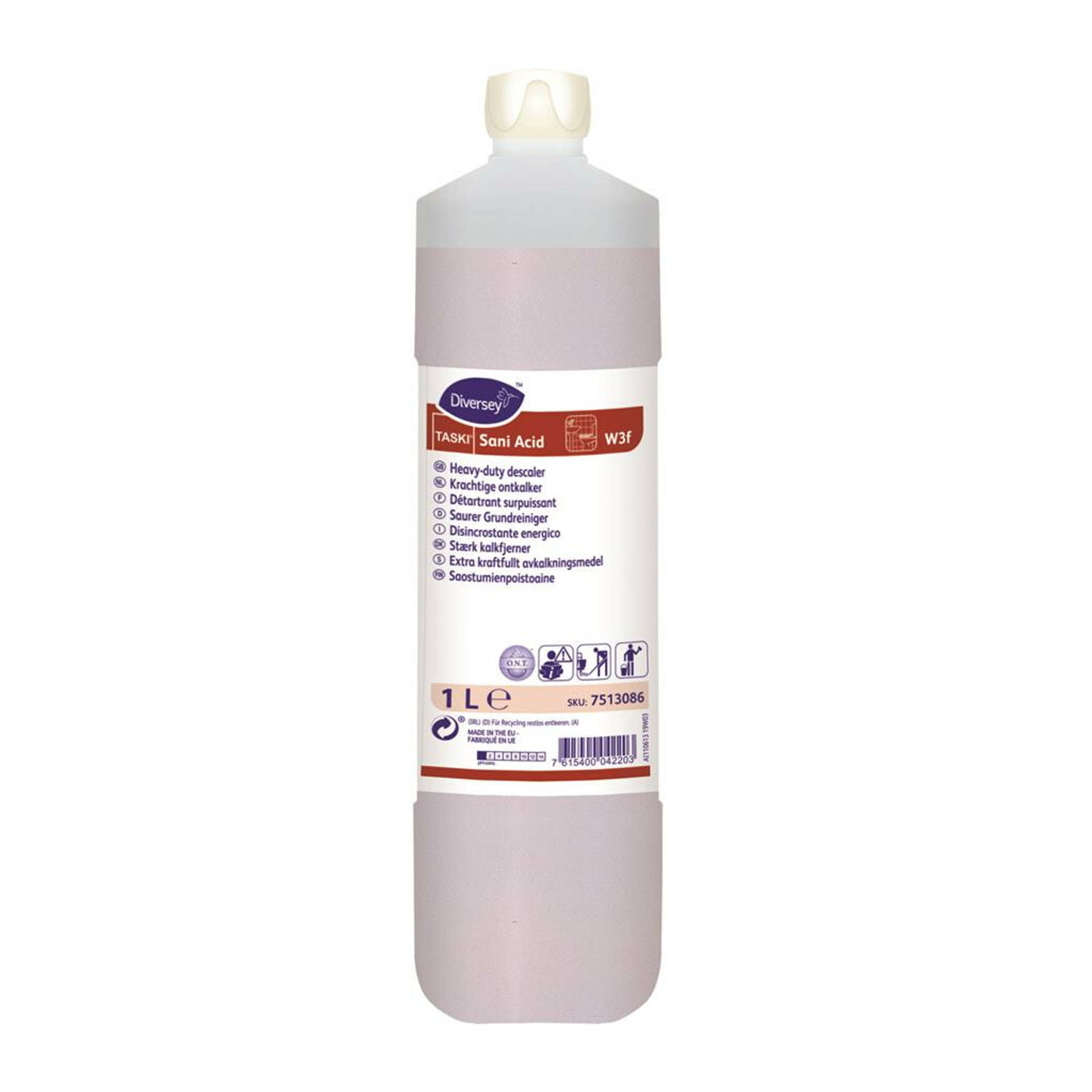 Huismerk Taski Sani Acid Ontkalker 1ltr