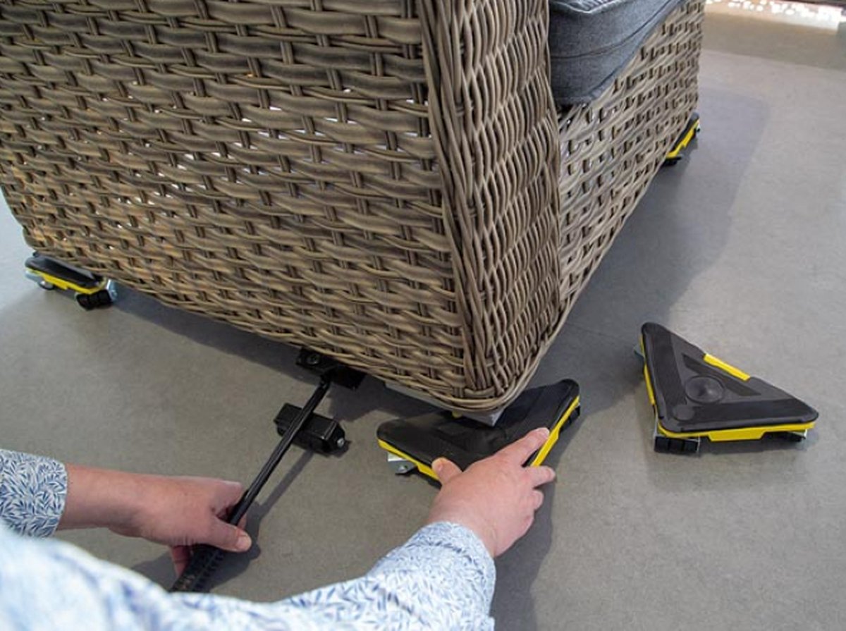 Toolland Meubelverplaatser - Zware Lasten - Max. Belasting 100 Kg - 4 St.