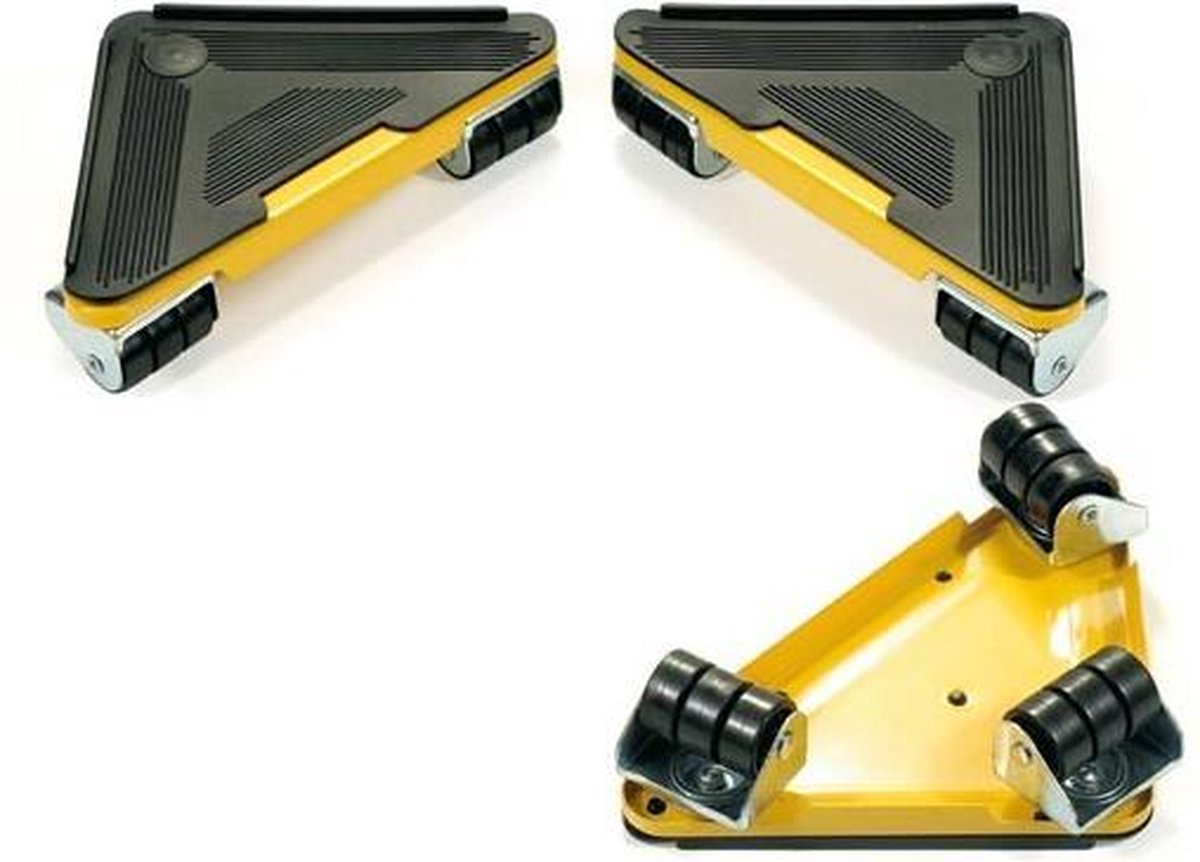 Toolland Meubelverplaatser - Zware Lasten - Max. Belasting 100 Kg - 4 St.