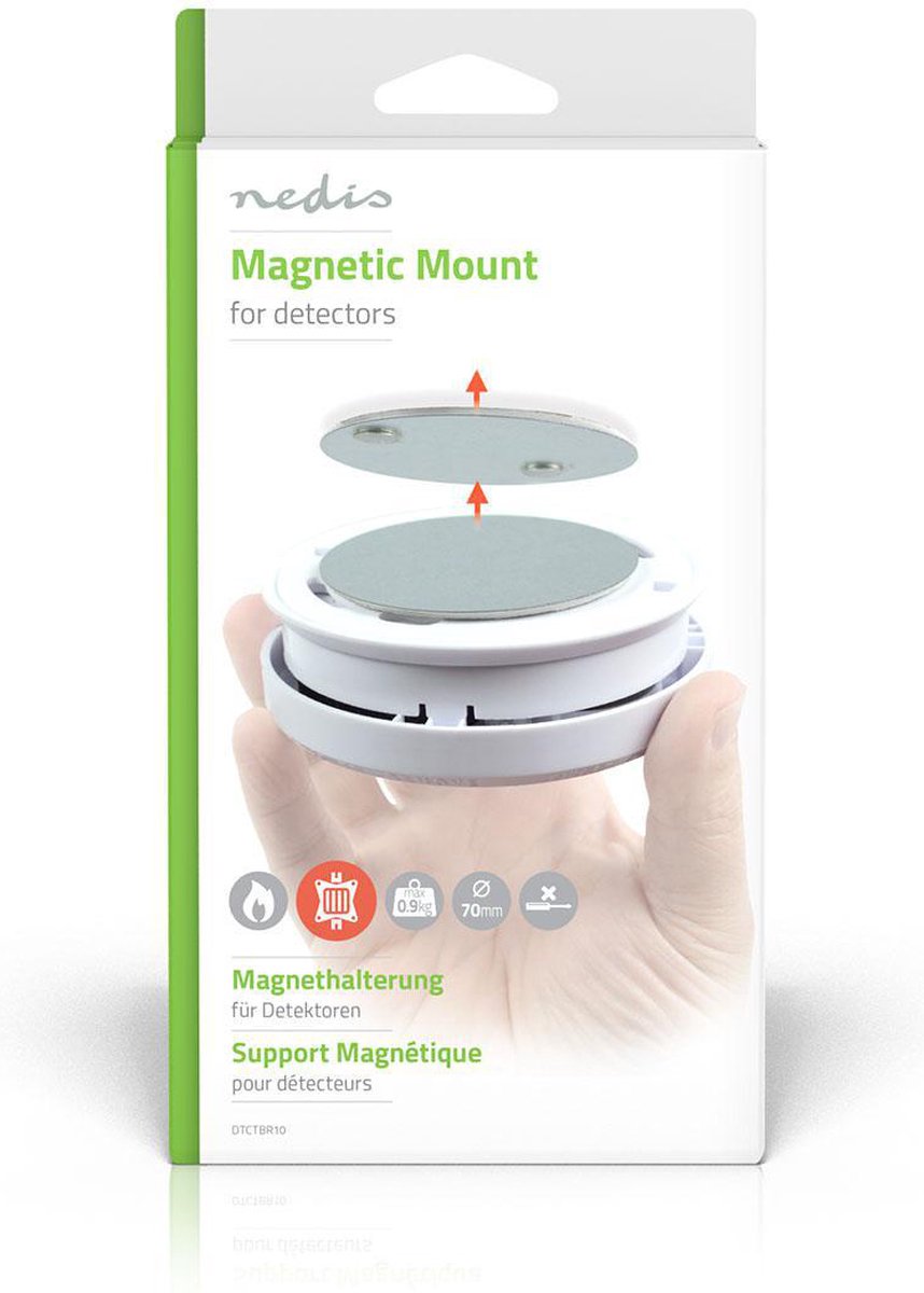 Nedis Montageset - Dtctbr10 - Zilver