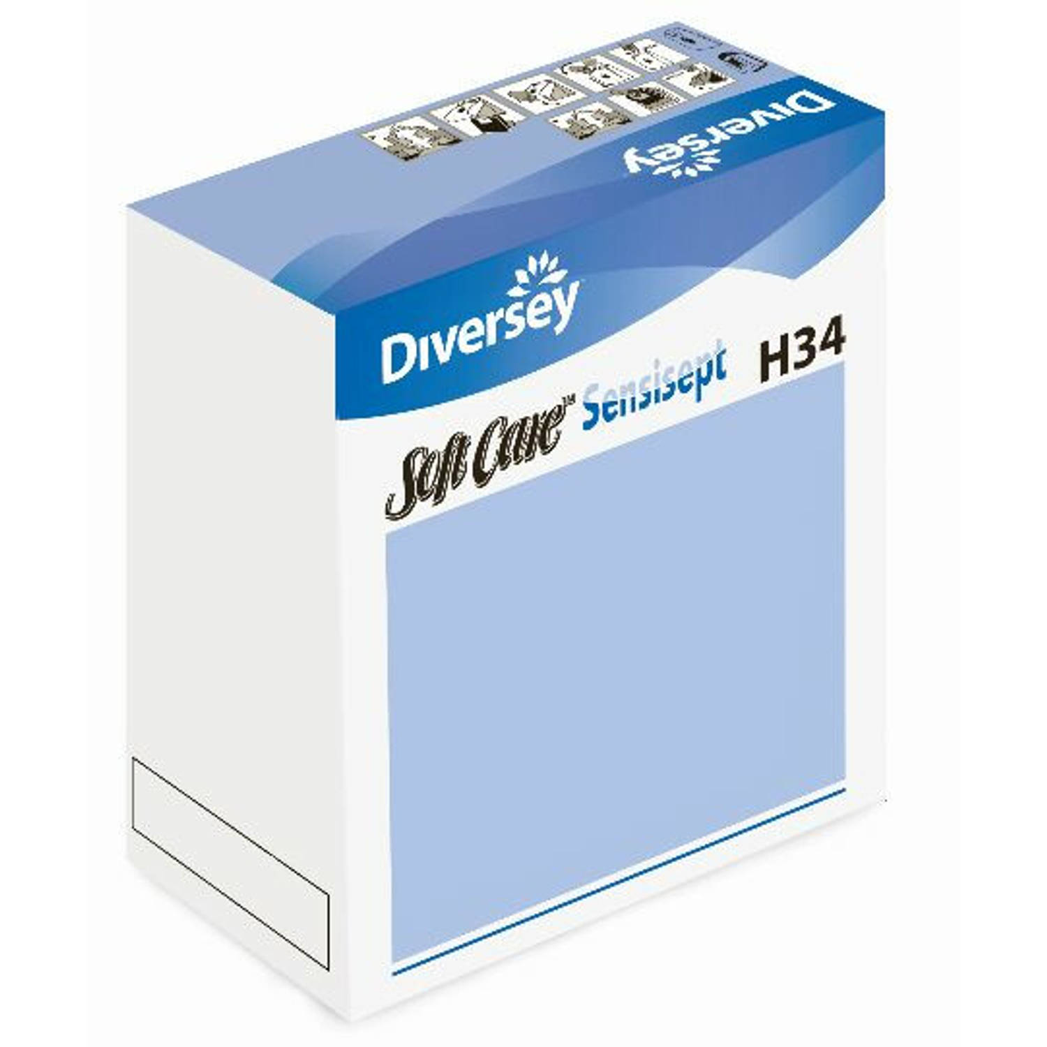 Huismerk Diversey Soft Care Sensisept H34 6x800ml