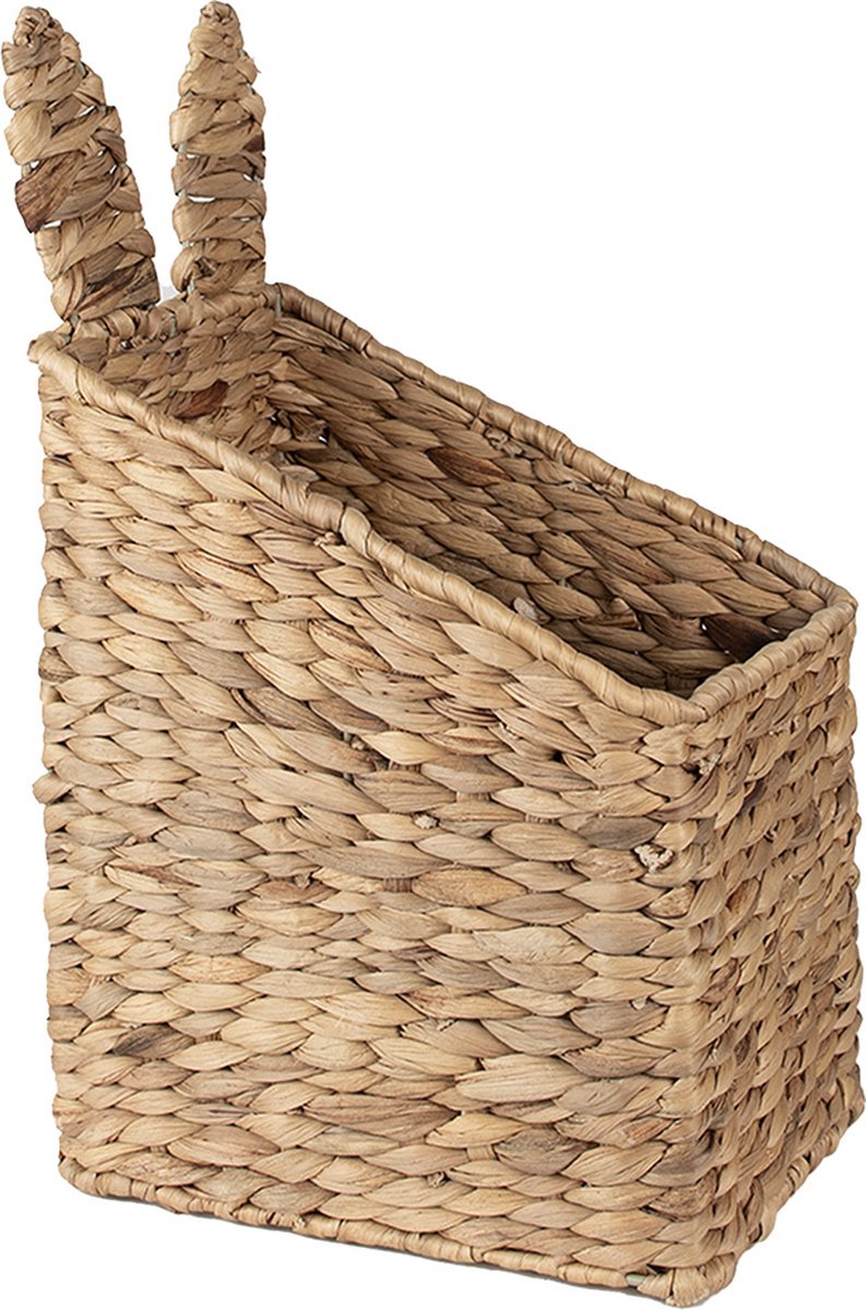 Clayre & Eef Opbergmand 25x18x20/42 Cm Rotan Mand Mand - Bruin