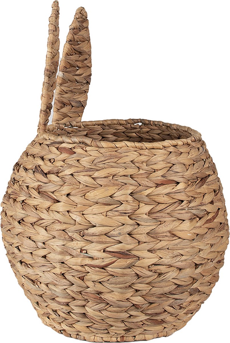 Clayre & Eef Opbergmand Ø 33x30/49 Cm Rotan Mand Mand - Bruin