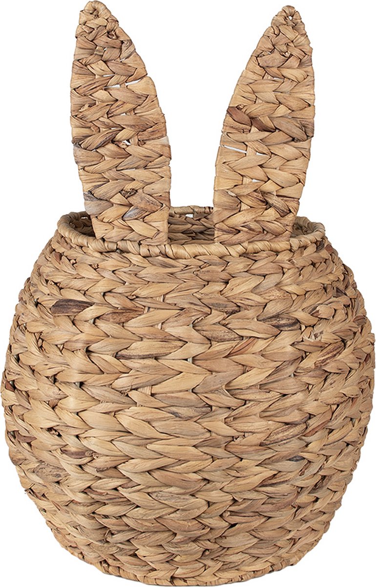 Clayre & Eef Opbergmand Ø 33x30/49 Cm Rotan Mand Mand - Bruin