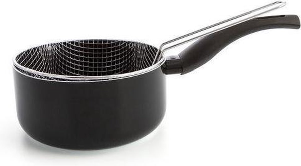 Kookpot Quid 7554064 Metaal Bakeliet (Ø 18 Cm) - Zwart