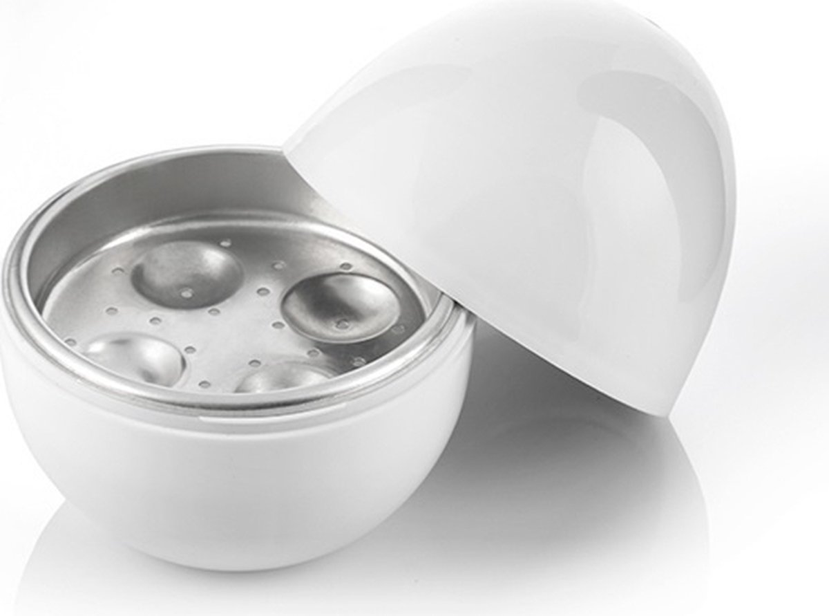 Innovagoods Eierkoker Voor De Magnetron Met Receptenboekje Boilegg