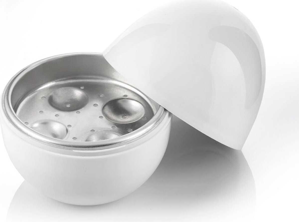 Innovagoods Eierkoker Voor De Magnetron Met Receptenboekje Boilegg