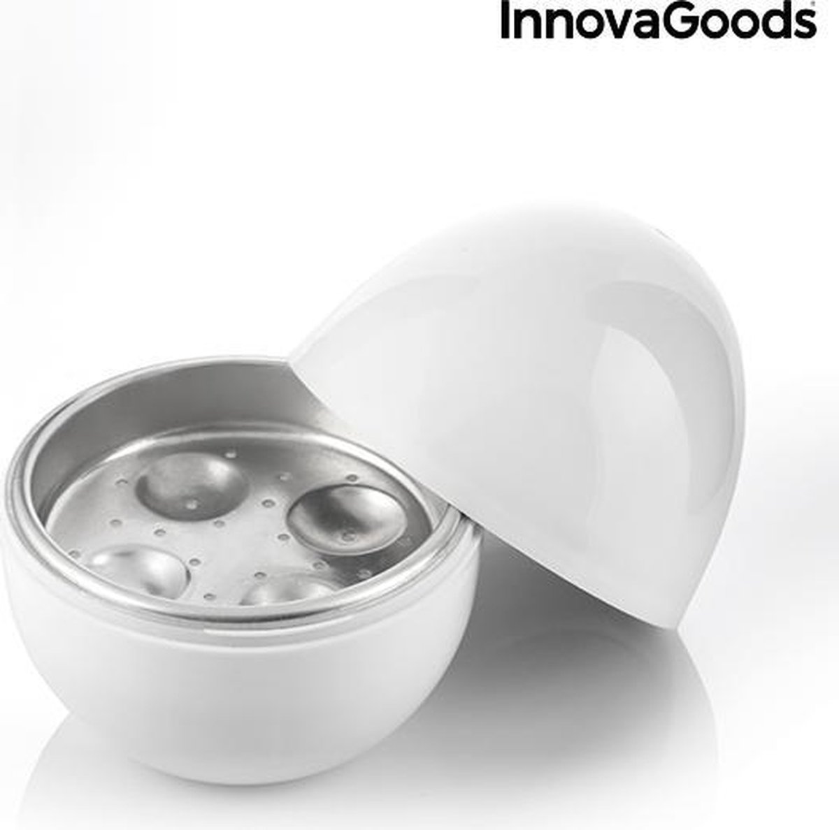 Innovagoods Eierkoker Voor De Magnetron Met Receptenboekje Boilegg