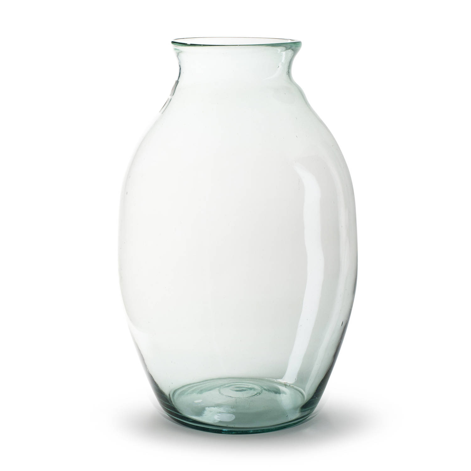 Bloemenvaas - Eco Glas Transparant - H45 X D19 Cm - Vazen