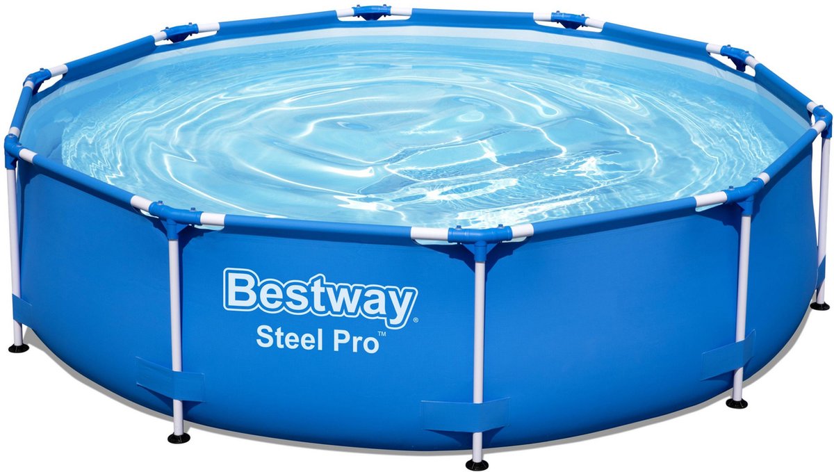 Bestway - Steel Pro - Opzetzwembad - 305x76 Cm - Rond - Blauw