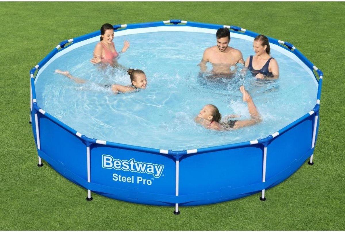 Bestway - Steel Pro - Opzetzwembad - 366x76 Cm - Rond