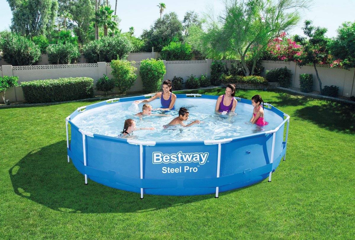 Bestway - Steel Pro - Opzetzwembad - 366x76 Cm - Rond