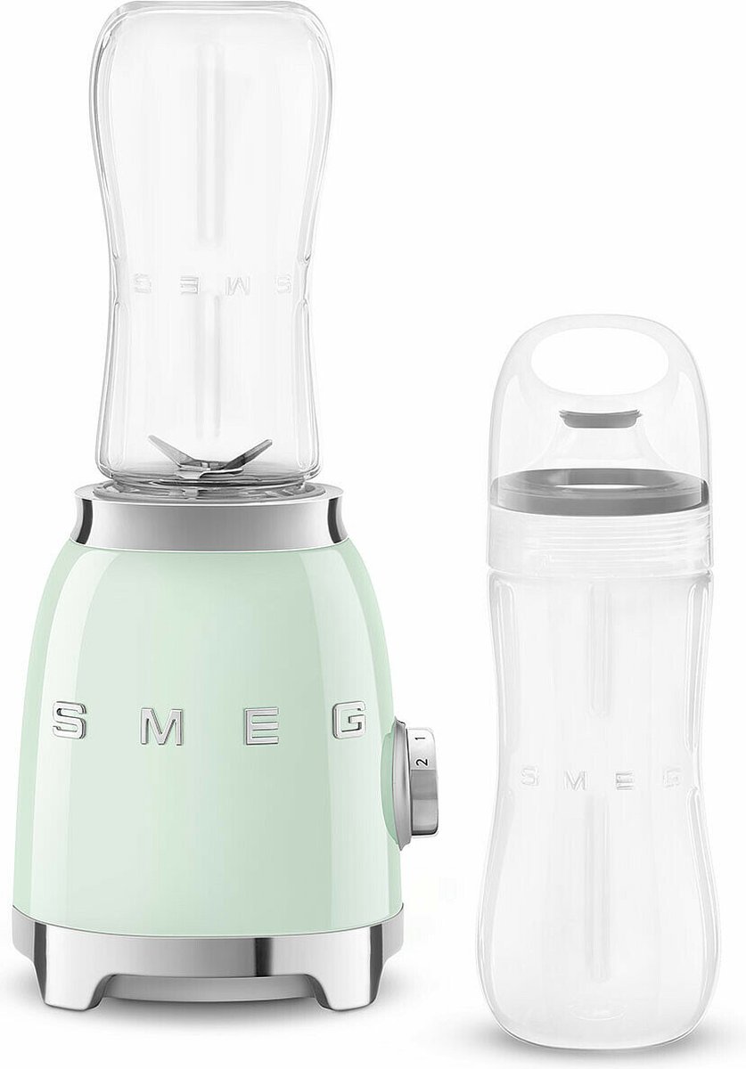 SMEG Personal Blender - Compact - Water - 600 Ml - Pbf01pgeu - Verde