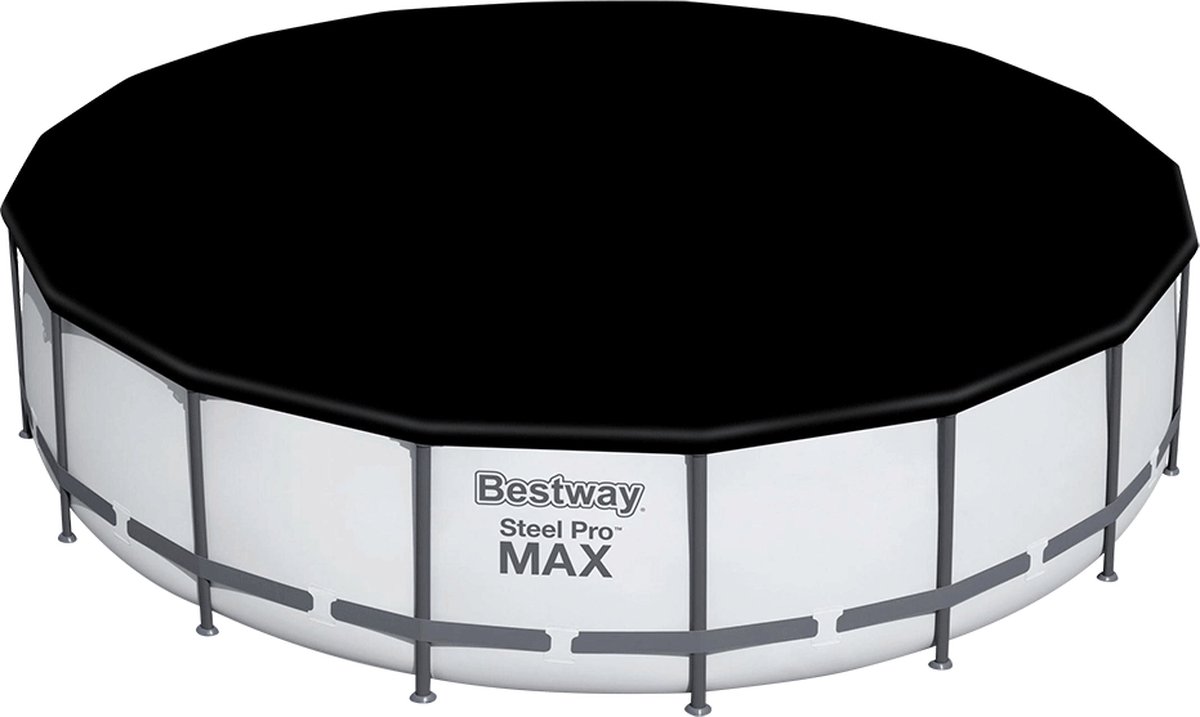Bestway - Steel Pro Max - Opzetzwembad Inclusief Filterpomp En Accessoires - 549x122 Cm - Rond