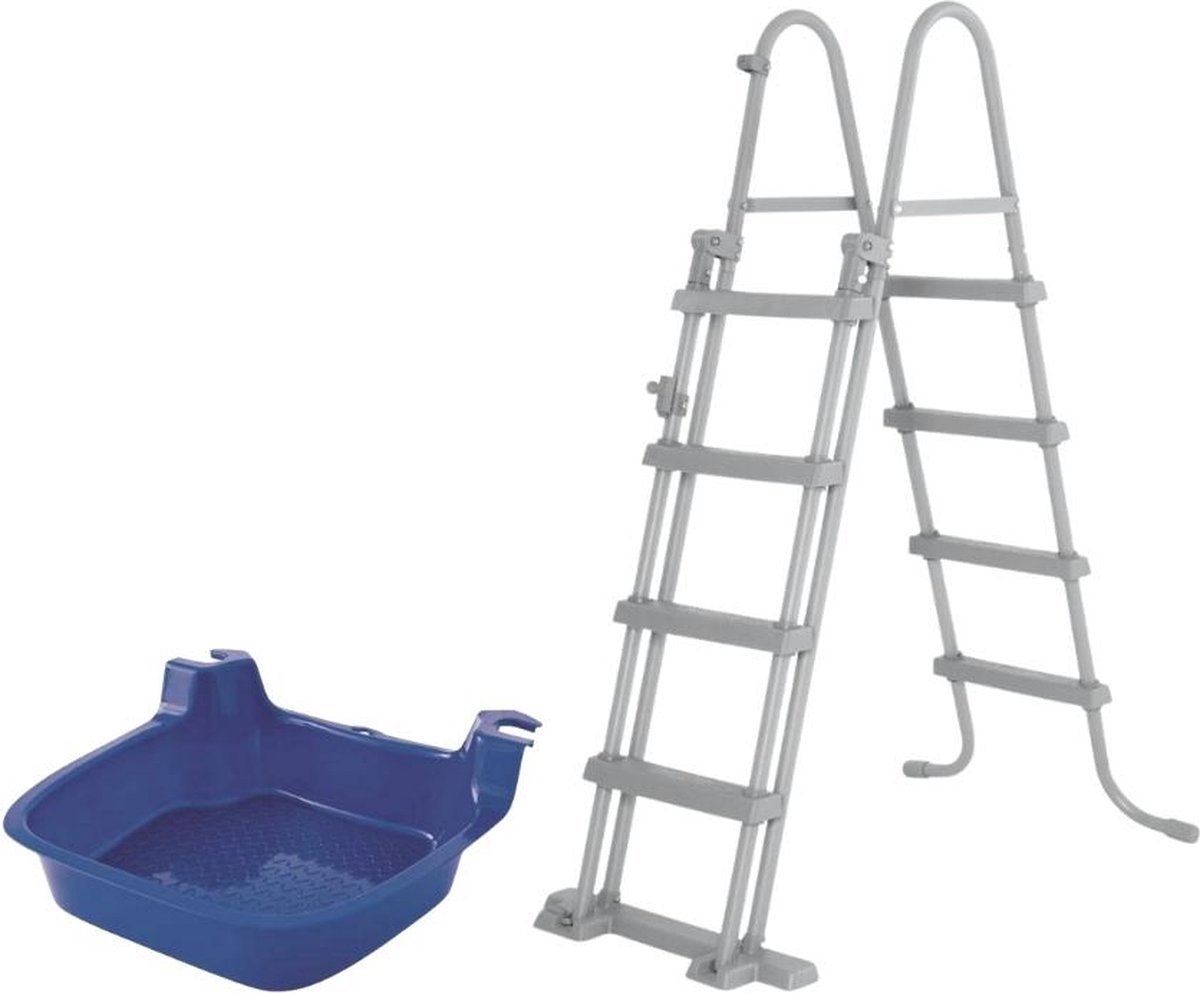 Bestway - Safety Zwembadtrap 122 Cm & Voetenbad