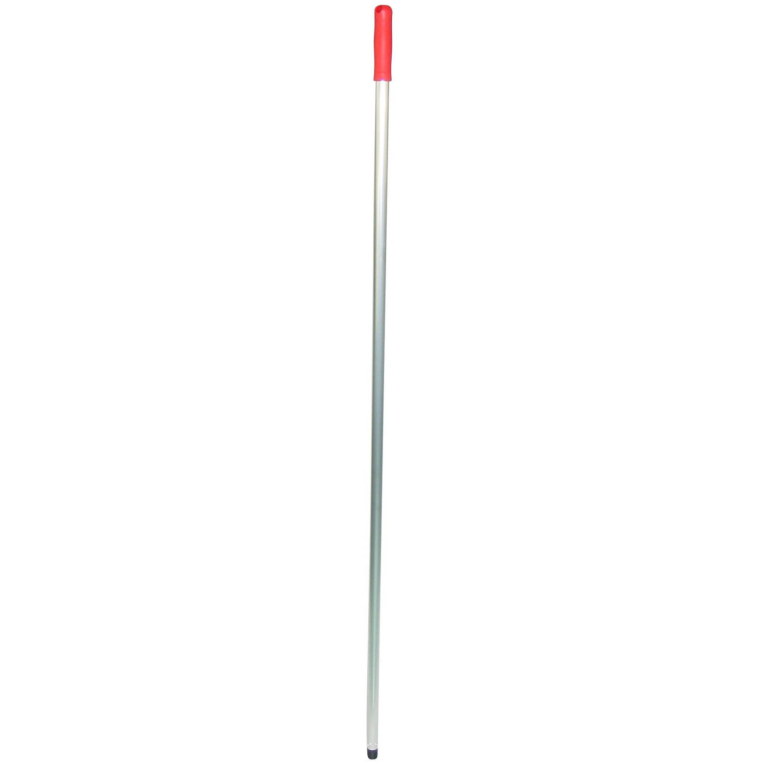 Betra Universeel Bruikbare Bezem/vloertrekker/mop Steel Aluminium - Wit/rood - 145 Cm - Bezem