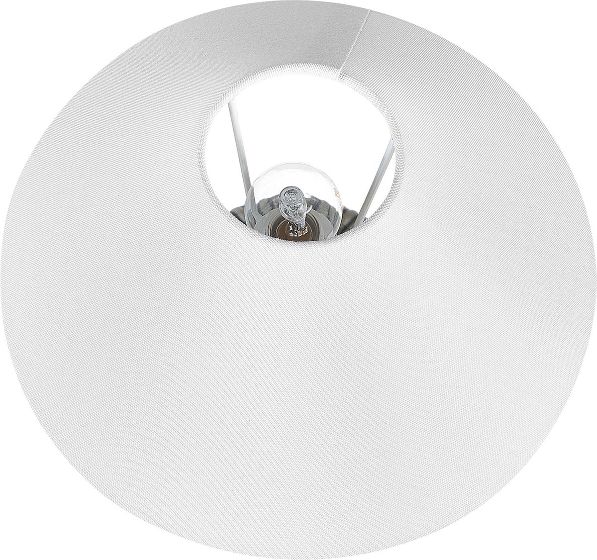 Beliani Canelles - Tafellamp--keramiek - Grijs