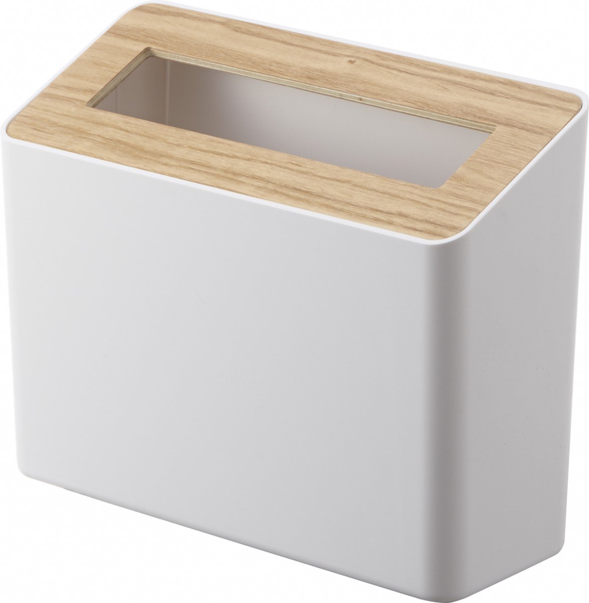 Yamazaki Table Trash Can - Rin - White