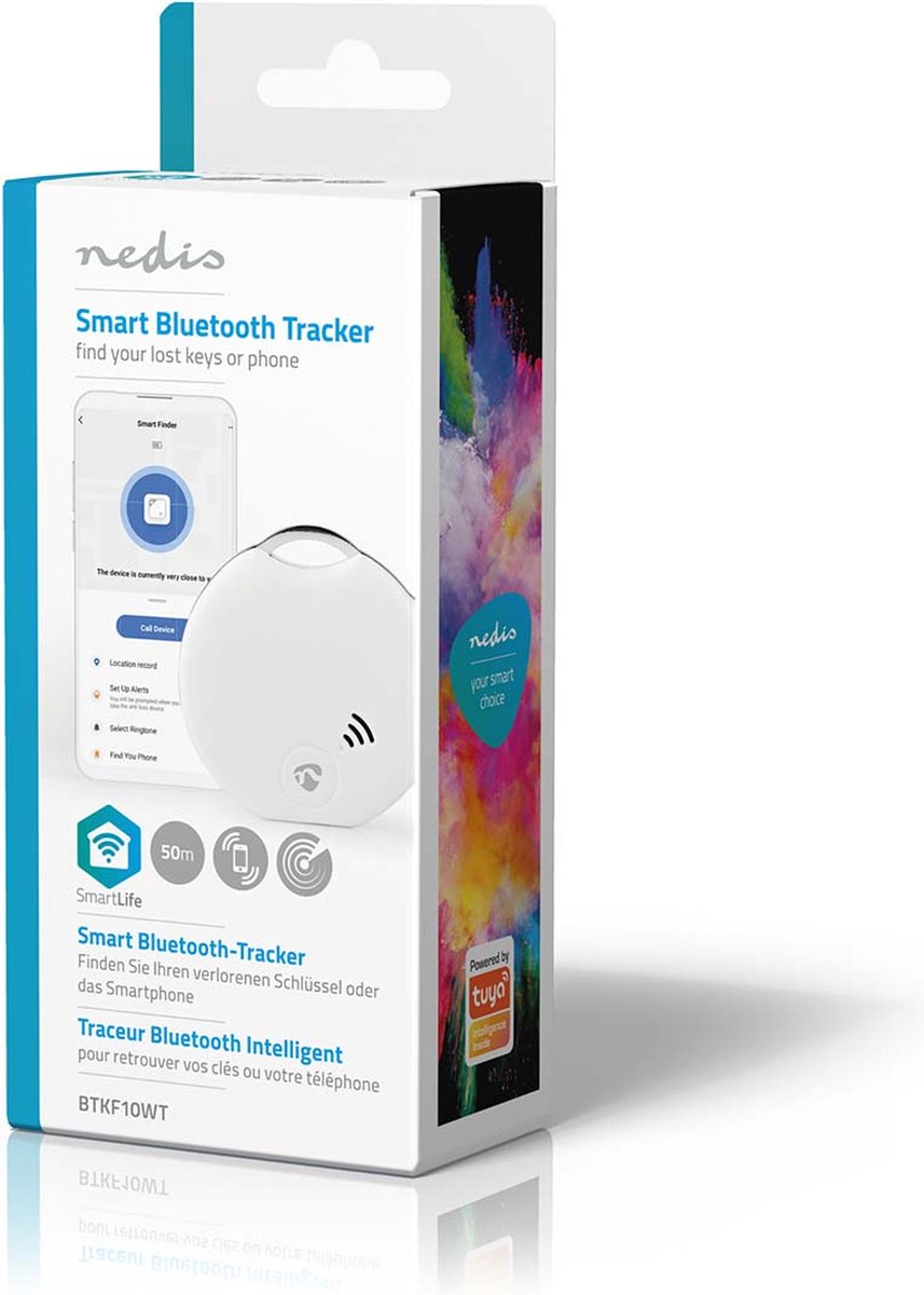 Nedis Sleutelvinder - Btkf10wt - Wit