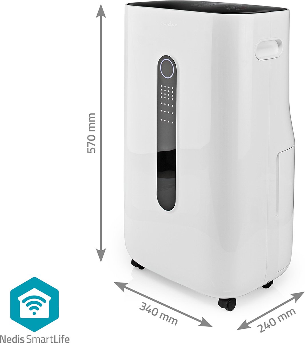 Nedis Smartlife Luchtontvochtiger - Dehu20wtw