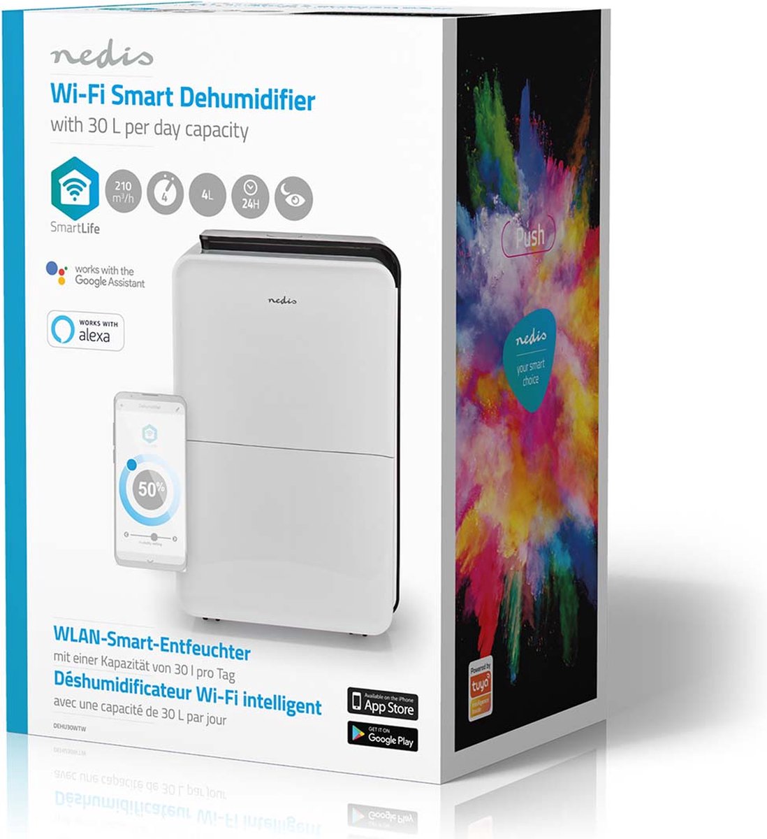 Nedis Smartlife Luchtontvochtiger - Dehu30wtw