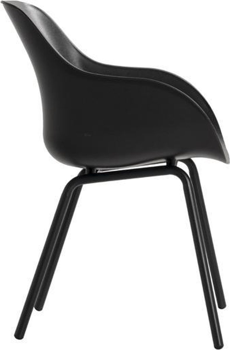 Hartman Sophie Elegance Rondo Diningstoel - Set van 2 - Zwart