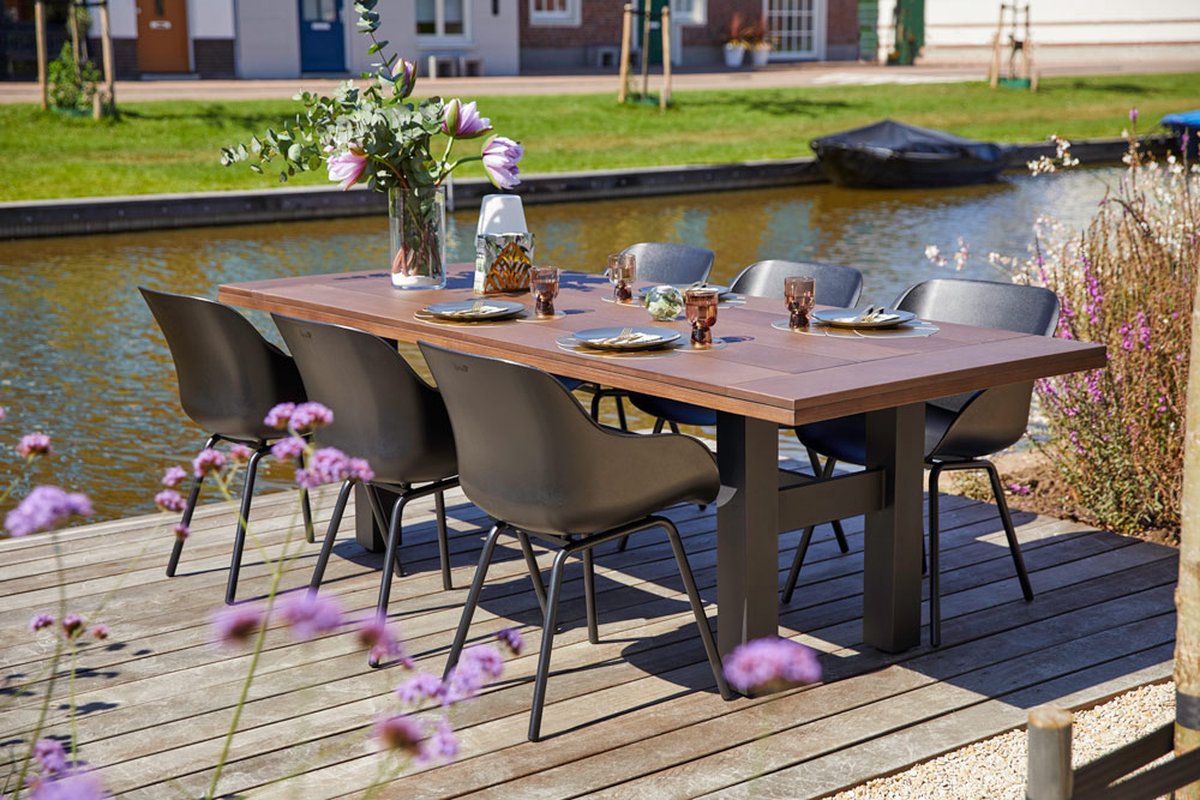 Hartman Sophie Elegance Rondo Diningstoel - Set van 2 - Zwart