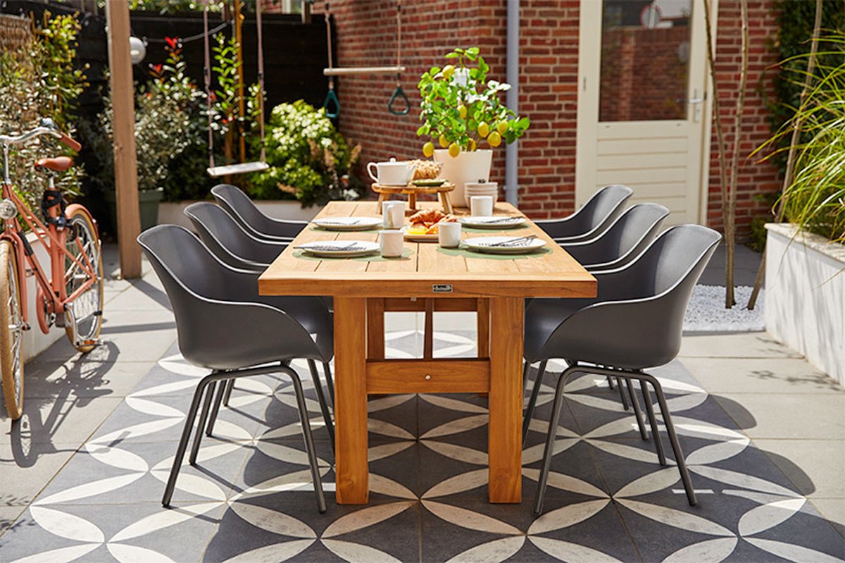 Hartman Sophie Elegance Rondo Diningstoel - Set van 2 - Grijs