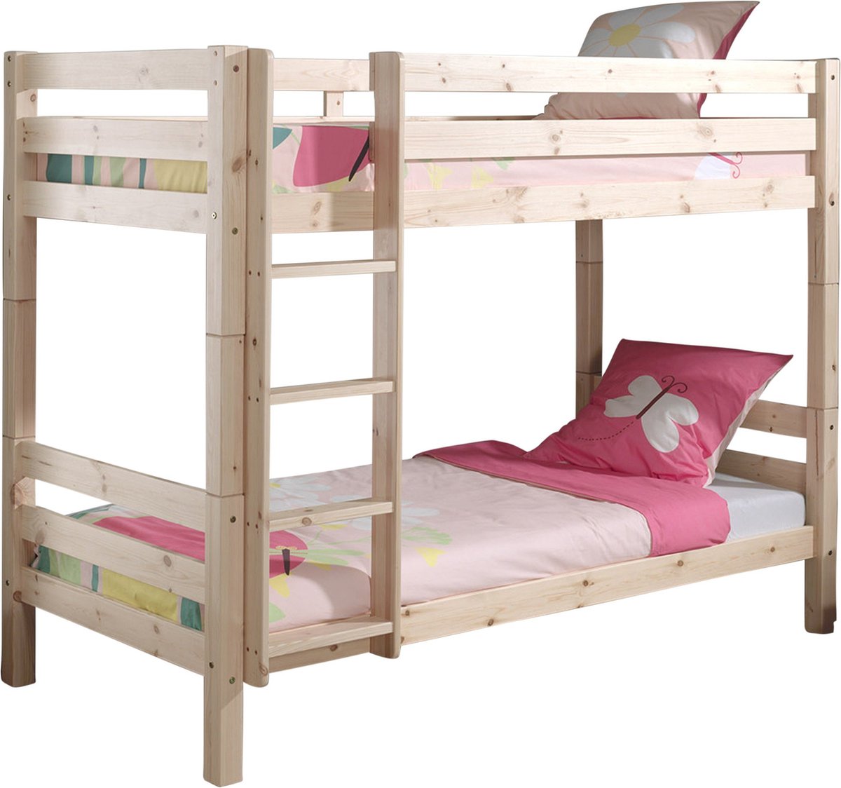 Vipack Pino Stapelbed 90 x 200 cm - Bruin