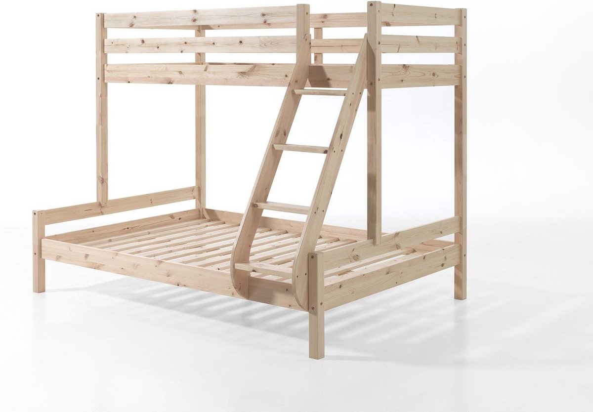 Vipack Pino Martin Familiebed 90 x 200 cm en 140 x 200 cm - Beige