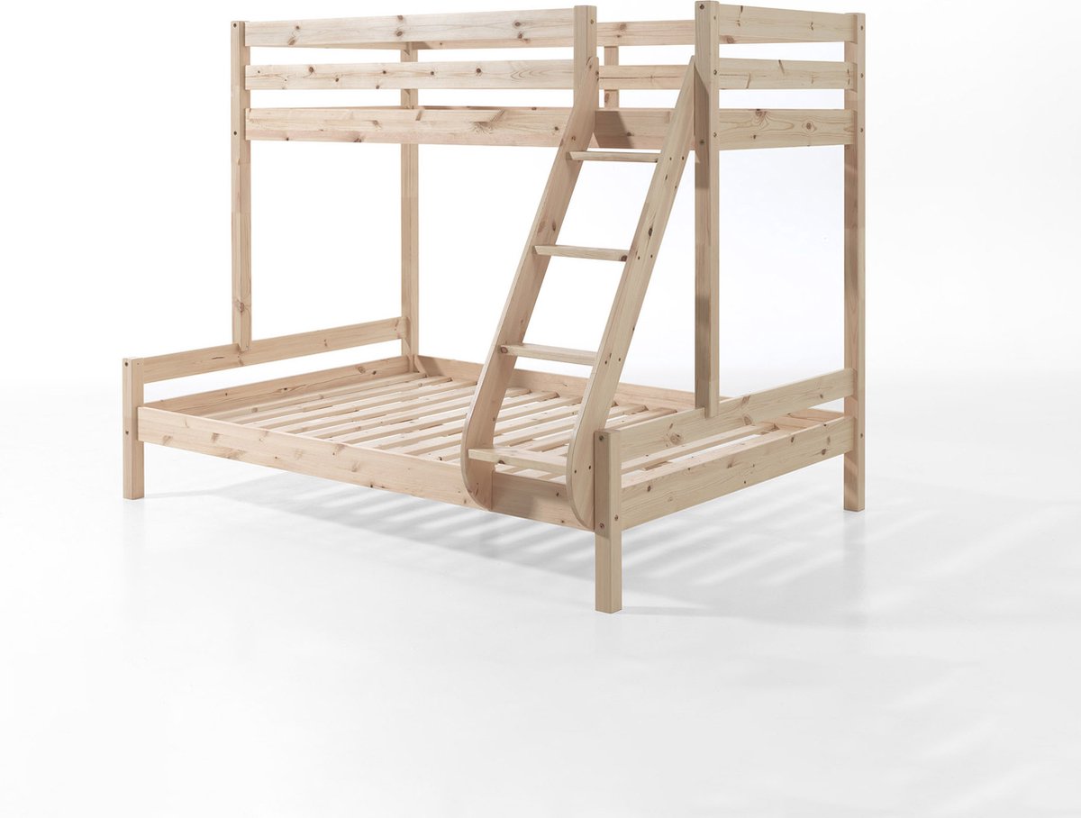 Vipack Pino Martin Familiebed 90 x 200 cm en 140 x 200 cm - Beige