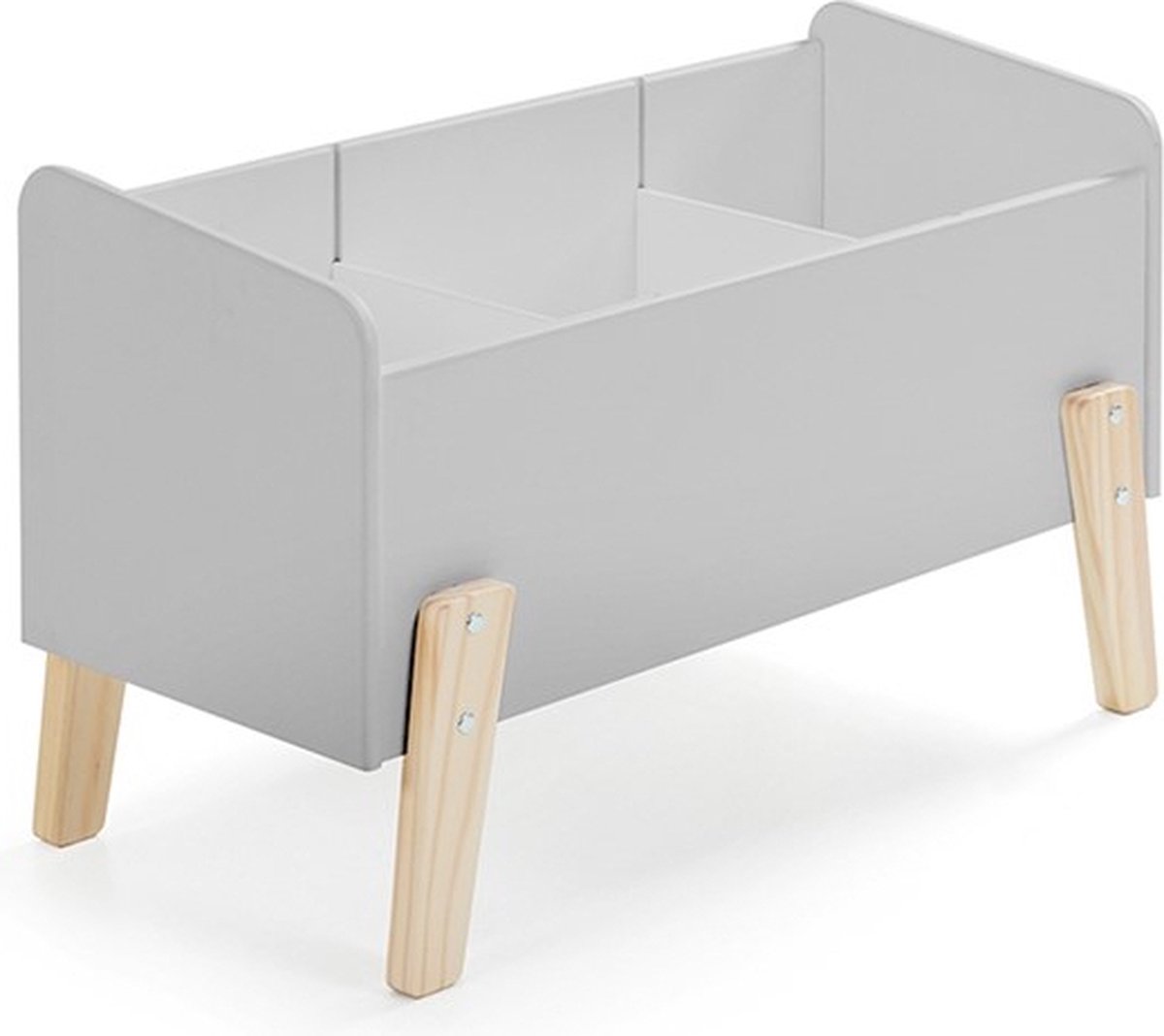 Vipack Kiddy Opbergkist - Grijs