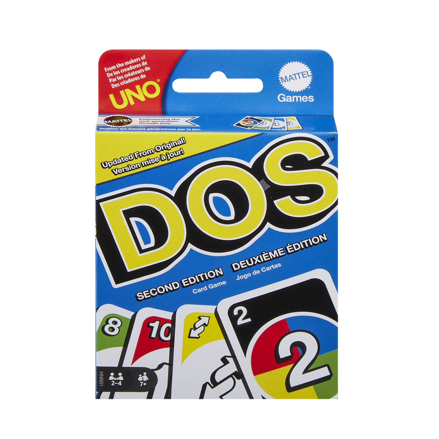 Mattel Spel Uno Dos Second Edition