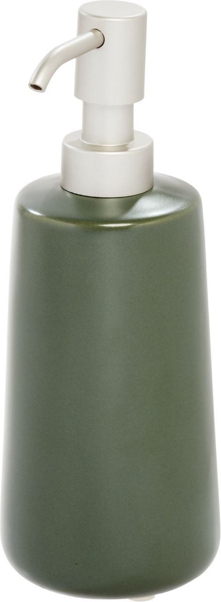 Idesign - Zeeppomp, 355 Ml, Keramiek, Mos - Idesign Eco Vanity - Groen