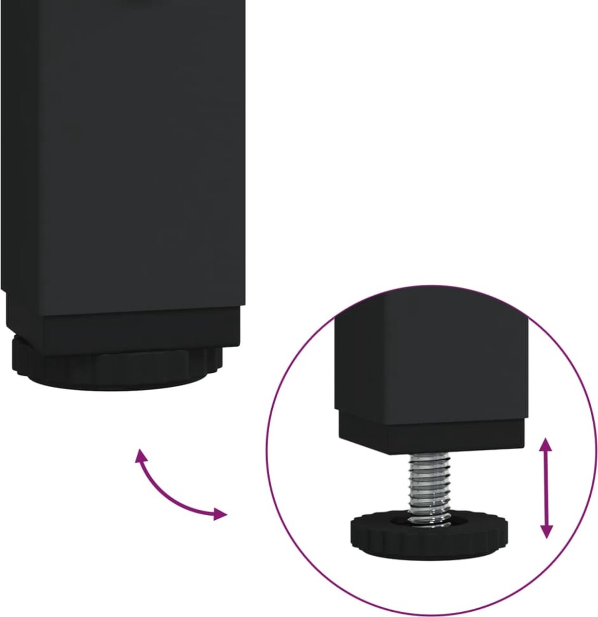 Vidaxl Bijzettafels 2 St 40x42x50 Cm Bewerkt Houteikenkleurig - Bruin