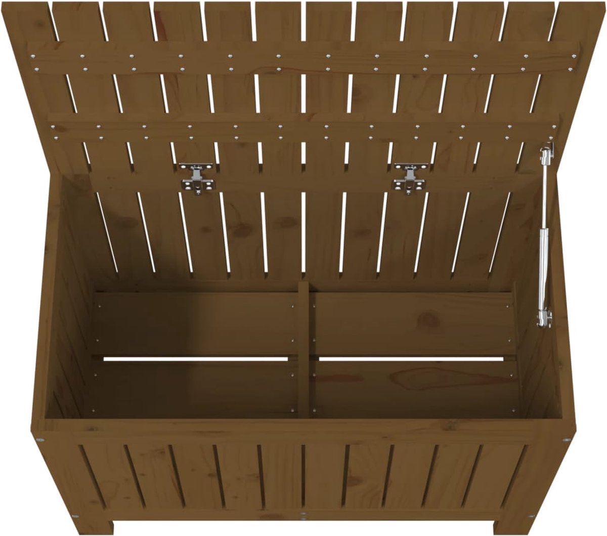 Vidaxl Tuinbox 76x42,5x54 Cm Massief Grenenhout Honing - Bruin